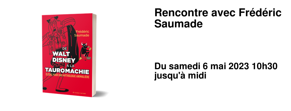 Rencontre avec Fr�d�ric Saumade
