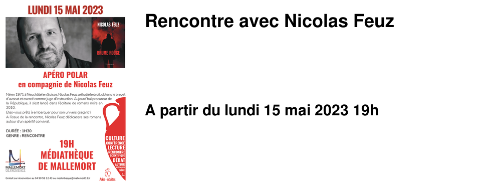 Rencontre avec Nicolas Feuz