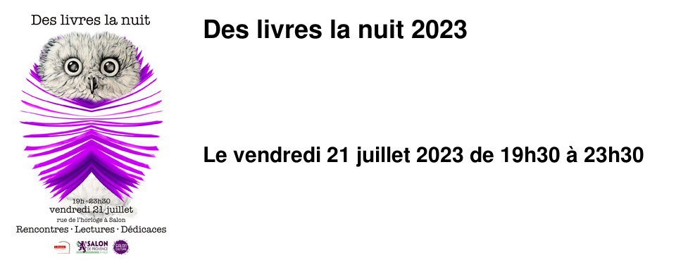 Des livres la nuit 2023