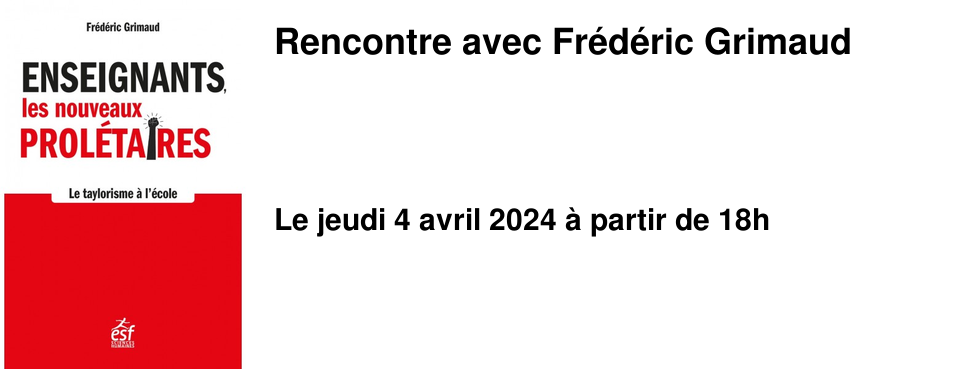 Rencontre avec Fr�d�ric Grimaud