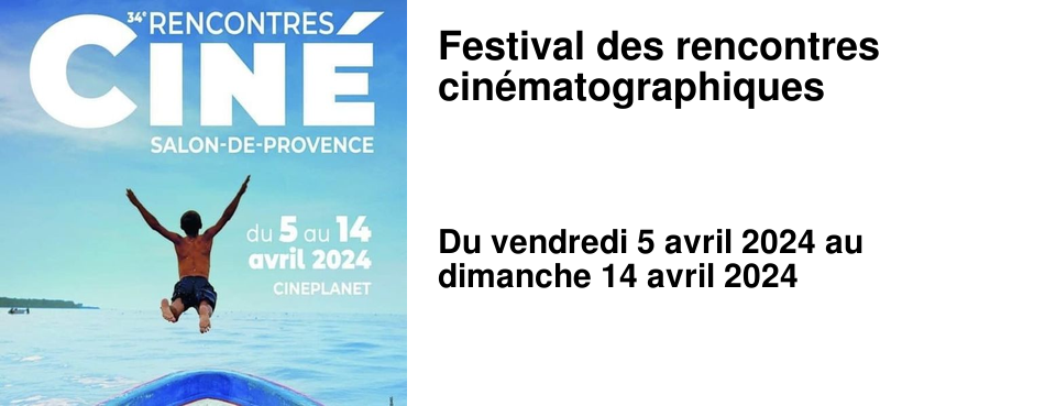Festival des rencontres cin�matographiques 