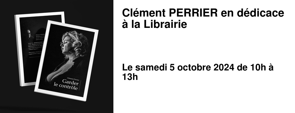 Cl�ment PERRIER en d�dicace � la Librairie