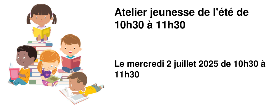 Atelier+jeunesse+de+l'�t�+de+10h30+�+11h30