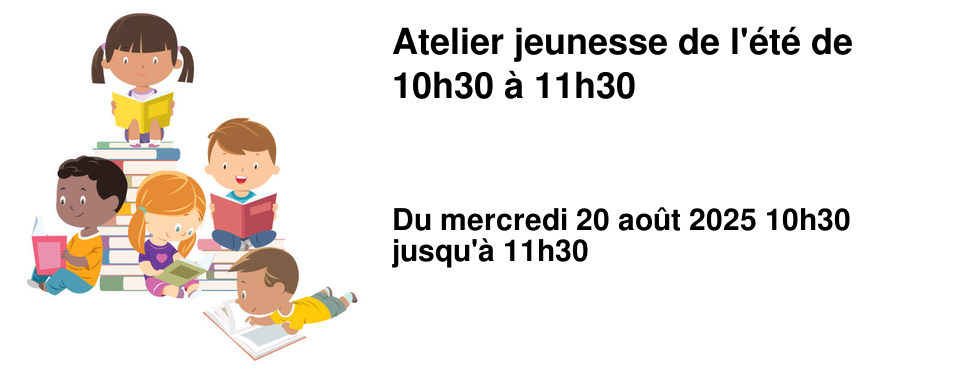 Atelier+jeunesse+de+l'�t�+de+10h30+�+11h30