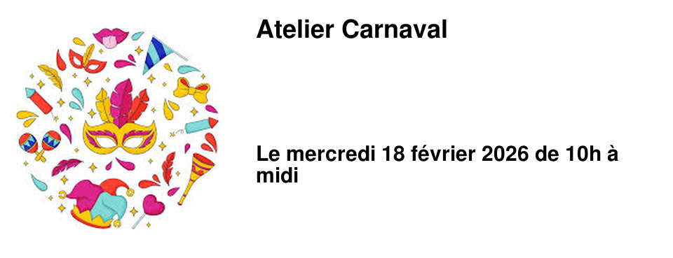 Atelier Carnaval