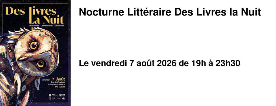 Nocturne Litt�raire Des Livres la Nuit